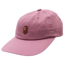 A BATHING APE APE HEAD PANEL CAP PINK 1E80-280-001画像