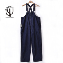 CORONA NAVY OVER PANTS 8.5oz DENIM CP037画像
