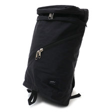 WTW ZIP BACKPACK BLACK画像