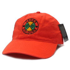 CROSS COLOURS CLASSIC EMBROIDERED DAD HAT ORANGE画像