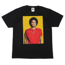 Bruno Mars &times; CROSS COLOURS 2018 "24K Magic World Tour" Tee BLACK画像