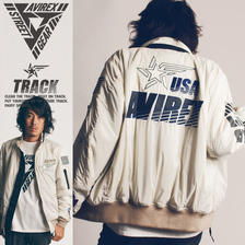 AVIREX STREET GEAR TRACK TYPE MA-1 6182164画像