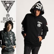 AVIREX STREET GEAR ROAD SWEAT PULL PARKA 6183507画像