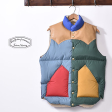 Rocky Mountain Featherbed DOWN VEST MULTI COLOR画像