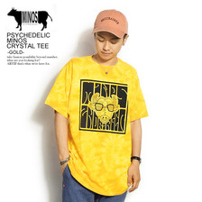 MINOS Psychedelic Minos Crystal Tee -GOLD- MNR6-TE01G画像