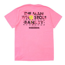 NEIGHBORHOOD BANKSY-2/C-TEE.SS PINK 181LBNH-STM05S画像