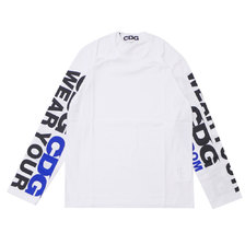 CDG FREEDOM L/S TEE WHITE画像