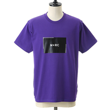 M+RC NOIR Purple Box Logo Tee 90017画像