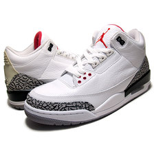 NIKE AIR JORDAN 3 RETRO wht/f.red-c gry-blk 136064-105画像