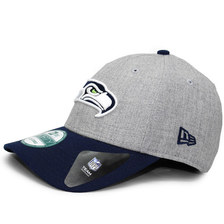 NEW ERA SEATTLE SEAHAWKS 9FORTY ADJUSTABLE GREYxNAVY NR80155235画像