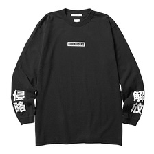 Liberaiders LOGO L/S TEE (BLACK) 77501画像