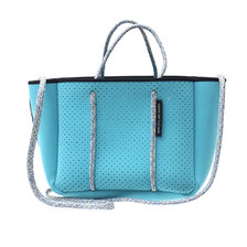 Ron Herman &times; State of Escape PETITE ESCAPE Tote Bag TURQUOISE画像
