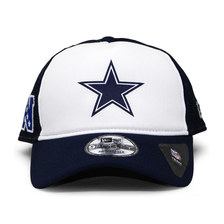 NEW ERA DALLAS COWBOYS TRUCKER HIT 9FORTY MESH CAP WHITExNAVY FFNE2696512画像