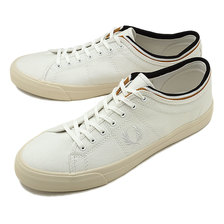 FRED PERRY KENDRICK TIPPED CUFF CANVAS WHITE B4208-200画像