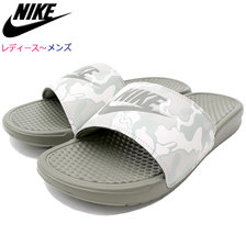 NIKE BENASSI JDI PRINT Dark Stucco/Dark Stucco 631261-009画像