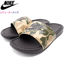 NIKE BENASSI JDI PRINT Velvet Brown/Velvet Brown 631261-202画像