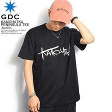 GDC KAMCHATKA PENINSULA TEE -BLACK- T37001画像