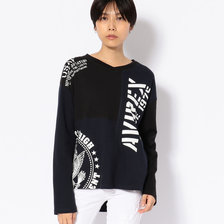 AVIREX Belle 切替 ドルマンTシャツ 4002183004画像