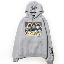 Schott "ZEPHYR & RUN DMC" LONGSLEEVE HOODED SWEAT 3183081画像