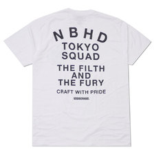 THE CONVENI &times; NEIGHBORHOOD CONVENI-1/C-TEE.SS WHITE画像