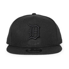 NEW ERA DETROIT TIGERS 9FIFTY SNAPBACK BLACKOUT AP11591058画像