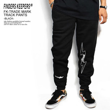 FINDERS KEEPERS FK-TRADE MARK TRACK PANTS -BLACK-画像