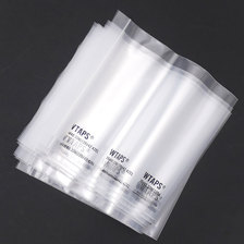 THE CONVENI &times; WTAPS ZIPPER BAGS CLEAR画像
