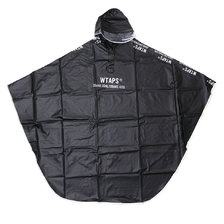 THE CONVENI &times; WTAPS RAIN PONCHO BLACK画像