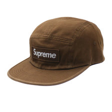 Supreme Washed Chino Twill Camp Cap OLIVE画像