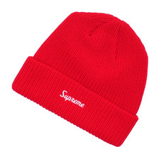 Supreme Loose Gauge Beanie RED画像
