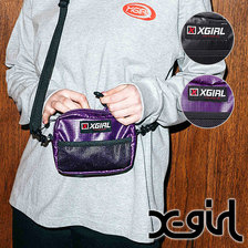 X-girl GLOSSY MINI BAG W/BELT 5183009画像