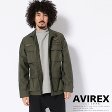 AVIREX BACK SATIN BDU JACKET 6182190画像