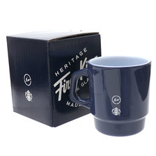 STARBUCKS &times; Fragment Design &times; Fire-King グラスマグ 207ml NAVY画像