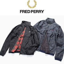FRED PERRY Print Harrington JKT JAPAN LIMITED F2550画像