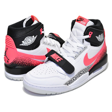 NIKE AIR JORDAN LEGACY 312 NRG "JUST DON" white/hot lava-black-zen grey AQ4160-108画像