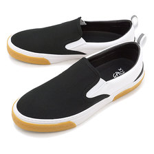SLACK CALMER ES SLIP-ON BLACK/WHITE/GUM SL1492-059画像