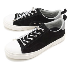 SLACK CLUDE PREMIUM SUEDE BLACK/WHITE SL1401-001画像