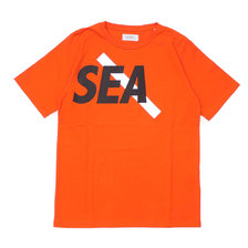 SATURDAYS SURF NYC × WIND AND SEA T-Shirt ORANGE画像