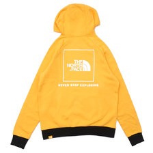 THE NORTH FACE RAGLAN RED BOX HOODY TNF YELLOW画像