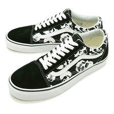 VANS SKULLS OLD SKOOL BLACK/TRUE WHITE VN0A38G1H0B画像