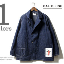 CAL O LINE DENIM OVERCOAT CL182-045画像