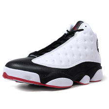 NIKE AIR JORDAN 13 RETRO "HE GOT GAME" "MICHAEL JORDAN" "LIMITED EDITION for JORDAN BRAND" WHT/BLK/RED 414571-104画像