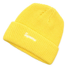 Supreme Loose Gauge Beanie YELLOW画像