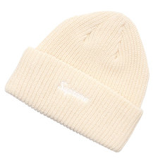 Supreme Loose Gauge Beanie CREAM画像