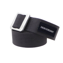 DESCENDANT WEBBING/BELT GRAY 182SHDS-AC01画像