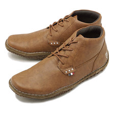 conqueror SHOES CREST BROWN画像