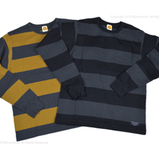 TROPHY CLOTHING WIDE BORDER L/S TEE TR18AW-202画像