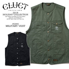 CLUCT MILITARY VEST 02885画像