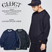 CLUCT 3LAYER NYLON CREW 02884画像