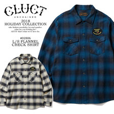 CLUCT L/S FLANNEL CHECK SHIRT画像